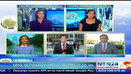 Departamento de Estado de EE.UU. preocupado por informe sobre violación de DD.HH. en Venezuela y Cuba