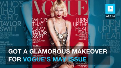 Taylor Swift gets a Vogue makeover