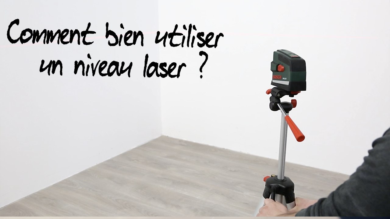 Comment bien utiliser un niveau laser ?