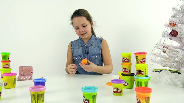 Видео для детей. Лепим чудиков из Play Doh. Лучшая под