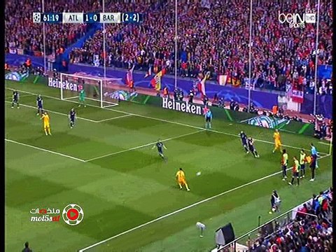 مباراة برشلونة واتليتكو مدريد كامة تعليق عربى0-2 (الشوط الثانى ) اياب ربع النهائى دورى الابطال 13/4/2016