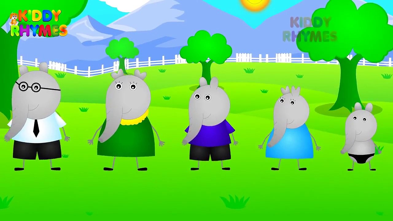 Peppa Elephant Finger Family | Peppa Pig Finger Family (Elephant )Nursery Rhymes