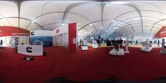 A 360-Degree View of the Cummins Booth at Miami International Boat Show 2016