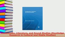 Download  Audiobooks Literature and Sound Studies Routledge Research in Cultural and Media Studies  EBook