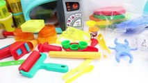 Deluxe Food Set Cooking Machine Play Doh Toy Food DIY Make Ice Creams Burgers Pizza Desserts & More