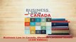 Download  Business Law in Canada Eleventh Canadian Edition 11th Edition PDF Free