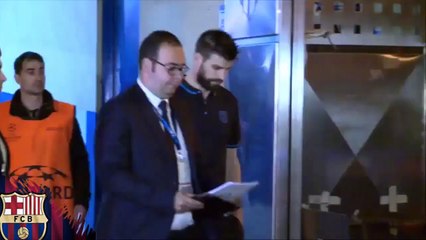 Caras de tristeza de Messi, Neymar y Suárez tras ser eliminados de Champions League 2016