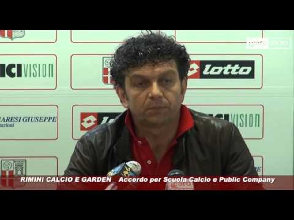 Icaro Sport. Rimini Calcio: la Scuola Calcio sarà gestita dal Garden. Lanciata la Public Company