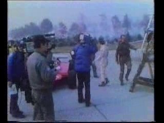 Gilles Villeneuve's Ferrari 126c Vs Italian Air Jet Fighter