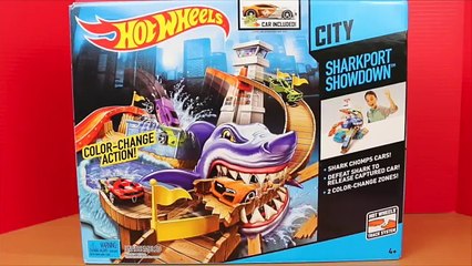 Disney CARS Lightning McQueen & MATER Color Changers Car Toys Hot Wheels Shark Track DisneyCarToys