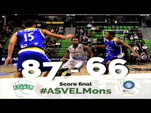 Les highlights de la victoire de l'ASVEL contre Mons-Hainaut (87-66) en FIBA CUP