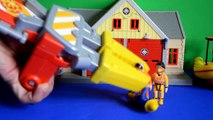 Fireman Sam Rescue Claw Jupiter Fire Engine Fire Station