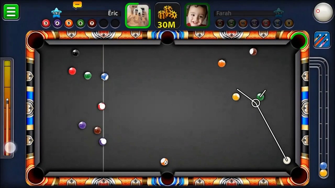 8 Ball Pool By Miniclip  - MUMBAI MAHAL 30M Denial #1 HD (New Tables 20&30 MILLION)