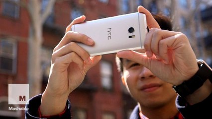 The HTC 10's close-up: Solid design, sharp photos and speedy performance