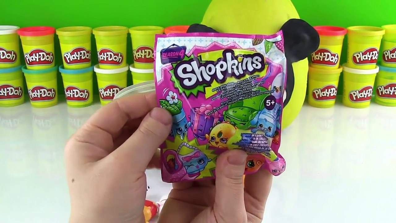 Disney Tsum Tsum Oyun Hamuru 2 DEV Sürpriz Yumurta Açma Shopkins Frozen Oyuncakları