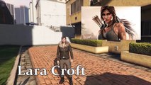 GTA 5 Online - Outfits (Tomb Raider, Jesus & Shane Mc Mahon)