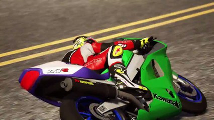 RIDE PS4 | Kawasaki ZX7 RR | Sierra Nevada Club Circuit Race