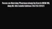 Read Focus on Nursing Pharmacology by Karch MSN RN Amy M. 6th (sixth) Edition (10/23/2012)
