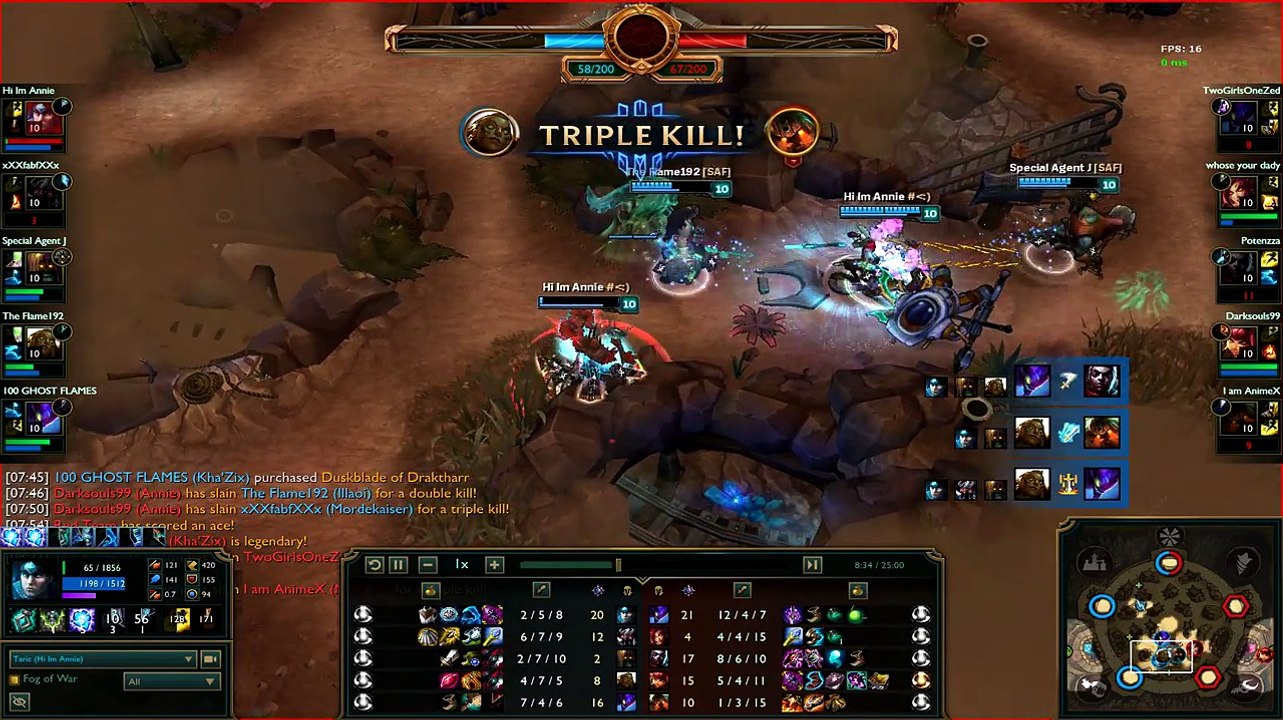 Season 6 // troll taric ascension [lol]