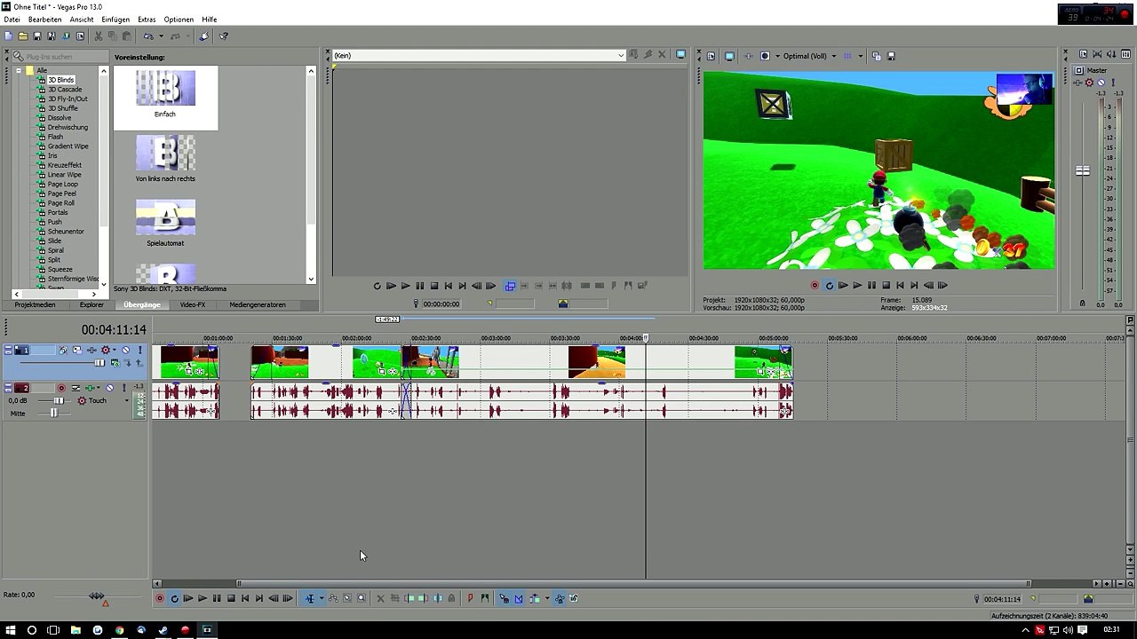 SO ARBEITE ICH MIT SONY VEGAS PRO 13 | [Grundlagen, Optionen, Rendereinstellungen] Tutorial