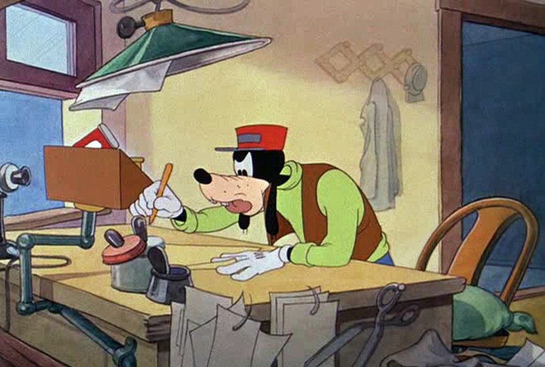 Гуфи   Непослушный багаж 1941    Американский детский мультфильм