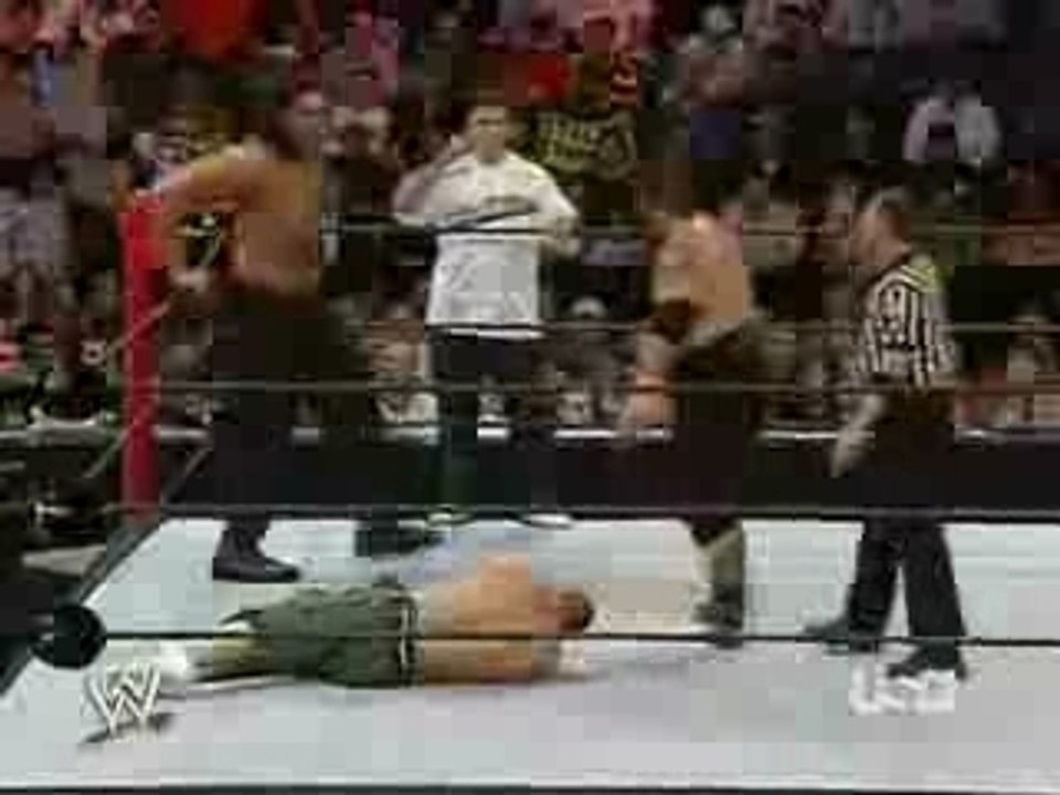 Shane Mcmahon Umaga & Khali vs Cena & Lashley