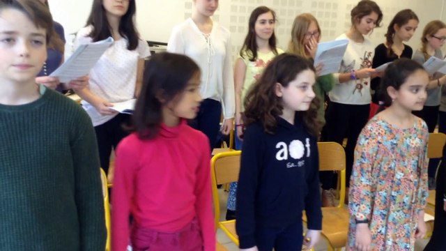 Ecole en choeur: Académie de Paris: Ecole Jeannine Manuel à Paris