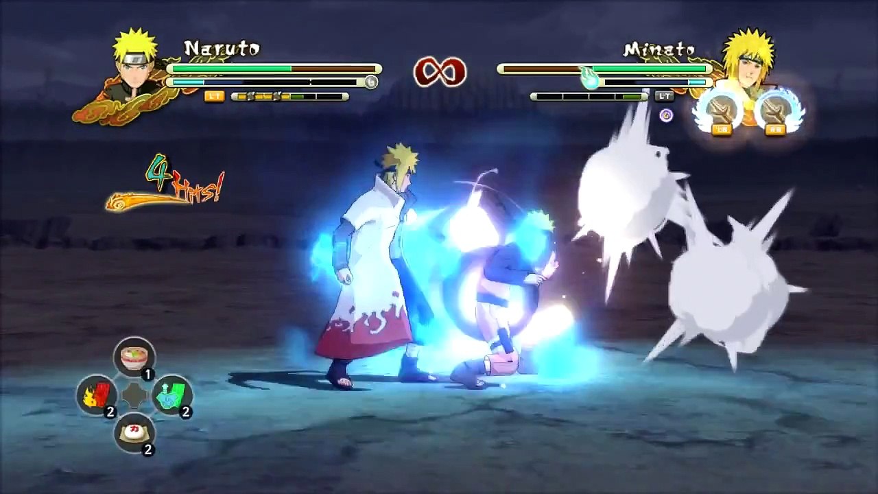 Storm 3 Full Burst - Naruto vs Minato - Thank you NVIDIA