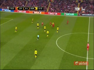 Pierre-Emerick Aubameyang Goal HD - Liverpool 0-2 Borussia Dortmund - 14.04.2016 HD