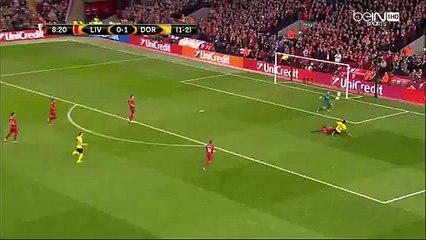 Pierre-Emerick Aubameyang Goal HD - Liverpool 0-2 Borussia Dortmund - 14/04/2016