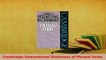 PDF  Cambridge International Dictionary of Phrasal Verbs Read Full Ebook