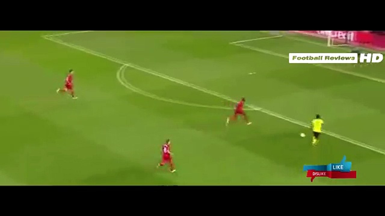 Liverpool vs Borussia Dortmund 0-2 2016 Pierre-Emerick Aubameyang Goal