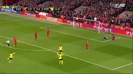Pierre-Emerick Aubameyang Goal HD - Liverpool 0-2 Borussia Dortmund - 14-04-2016
