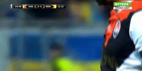 Darijo Srna Goal - Shakhtar 1 - 0 Braga - 14-04-2016
