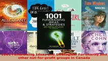 PDF  1001 Fundraising Ideas and Strategies For charity and other notforprofit groups in Download Online