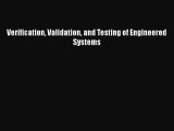[Read Book] Verification Validation and Testing of Engineered Systems  Read Online