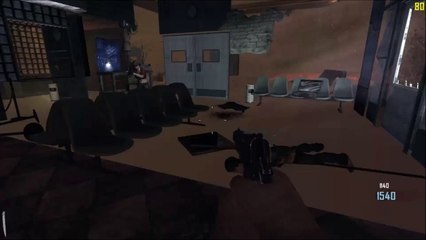 BO2 Weird See Through Floor Glitch On Transit!