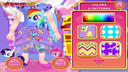 Baby Barbie Design My Little Pony Dress - Barbie MLP Dress Design Game for Kids