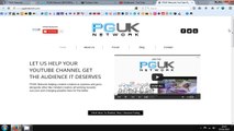 How to accept PGUK Network YouTube partnership