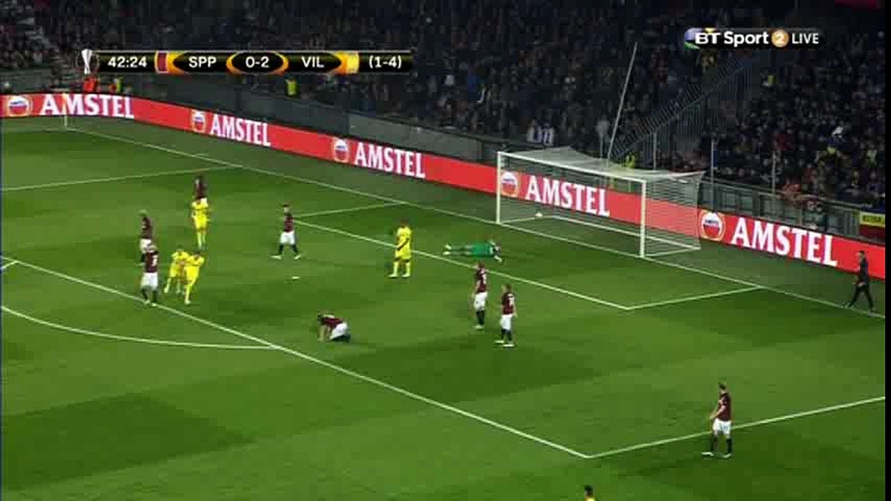 Samu Castillejo Goal HD - Sparta Prague 0-2 Villarreal - 14-04-2016