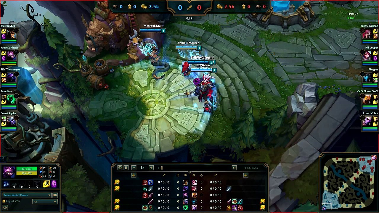 Season 6 // Dynamic Q Kennen Mid Lane [LoL]