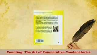 PDF  Counting The Art of Enumerative Combinatorics Read Full Ebook