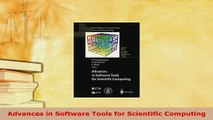 PDF  Advances in Software Tools for Scientific Computing Read Full Ebook