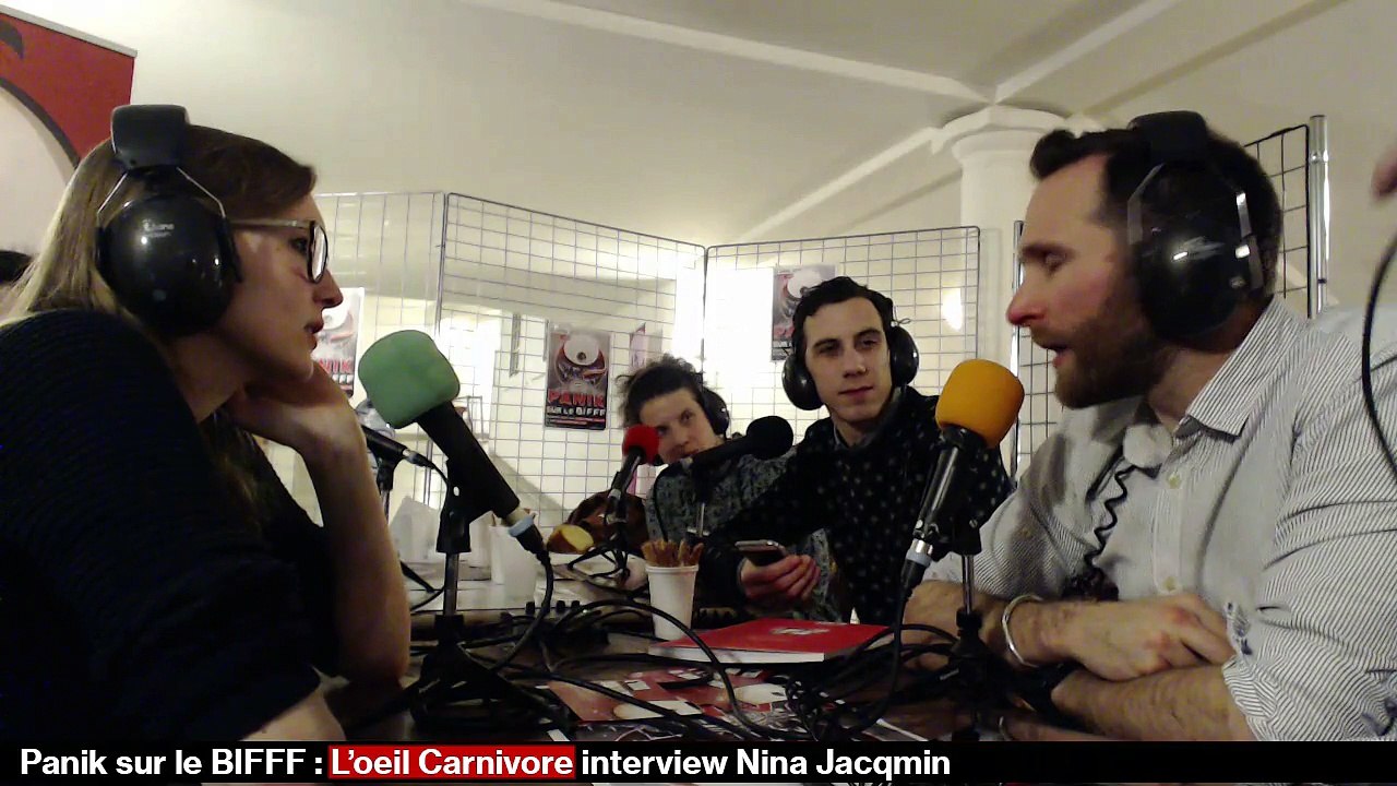 [REPLAY] Panik sur le BIFFF - L'Oeil Carnivore - Interview de Nina Jacqmin