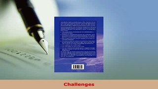 PDF  Challenges Download Online