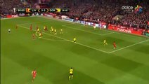 4:3 Dejan Lovren Goal - Liverpool vs Borussia Dortmund - 14.03.2016