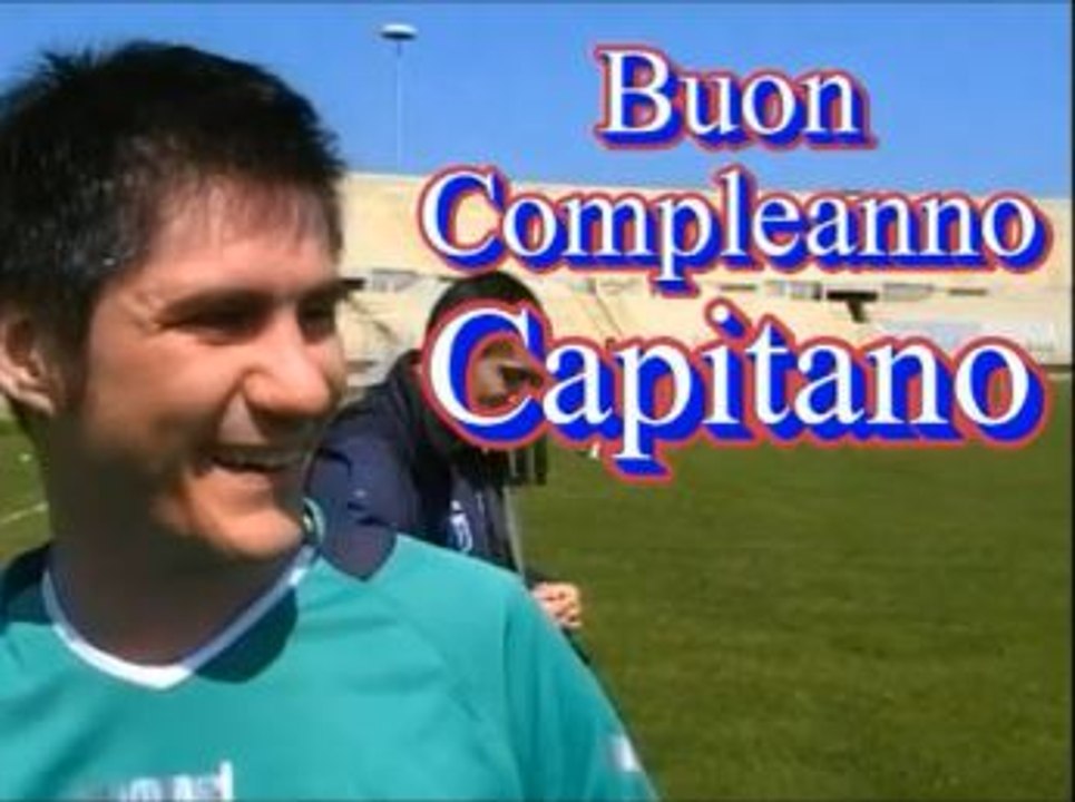 Buon compleanno CapitanStucci