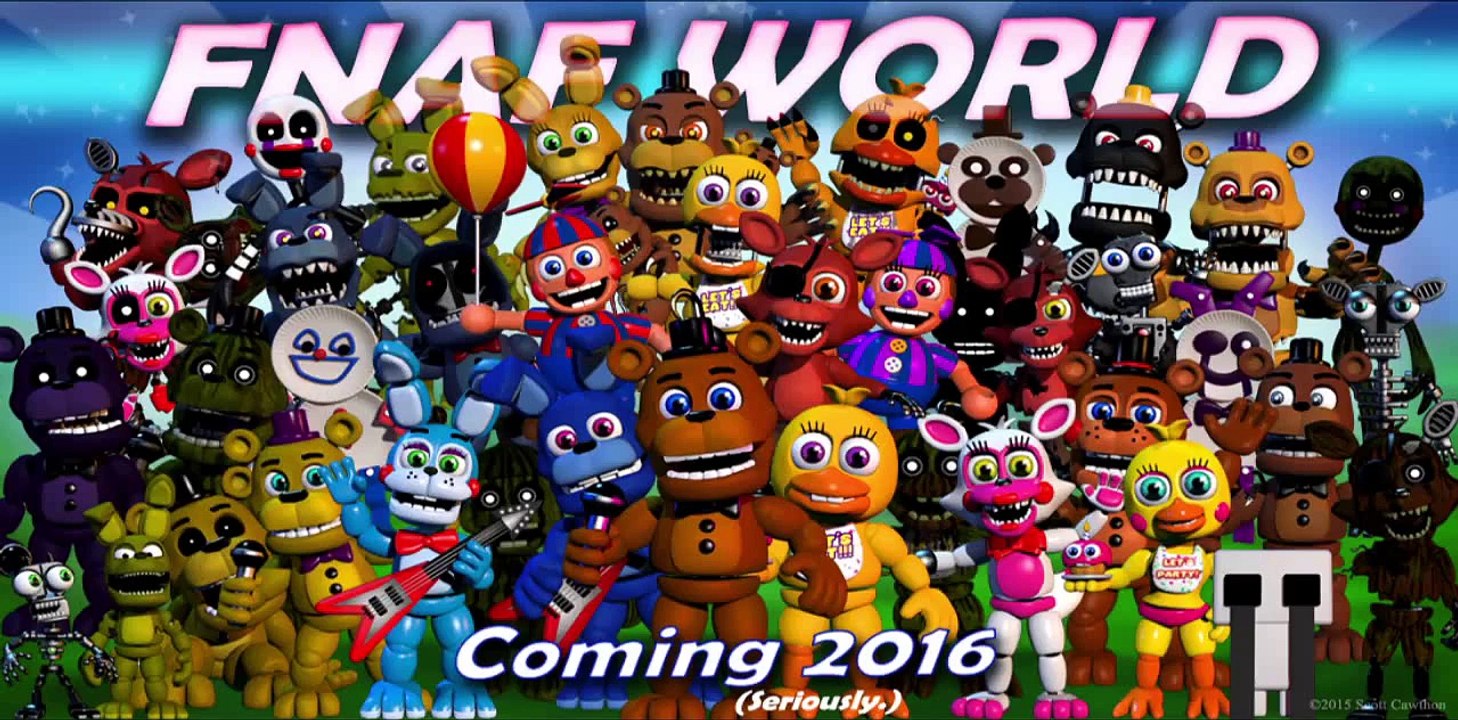 Lets Talk about FNAF WORLD!!!