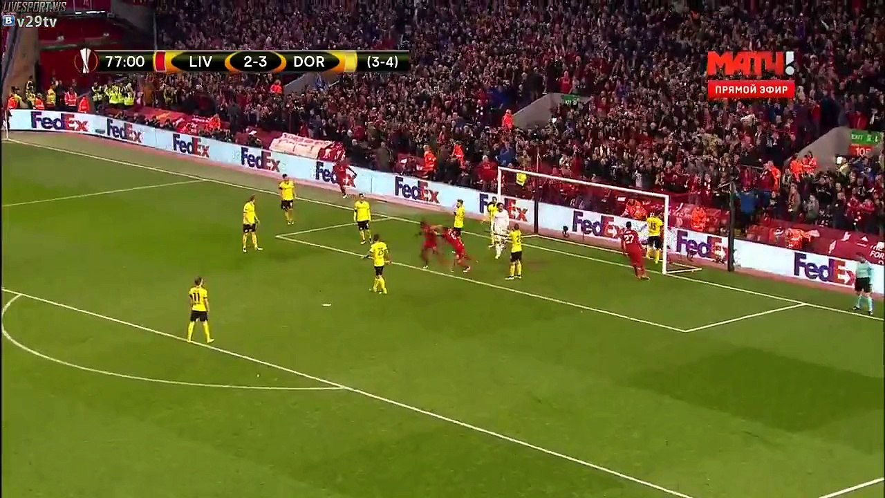 3-3 Mamadou Sakho Goal - Liverpool 3 - 3 Borussia Dortmund 14.04.2016 HD