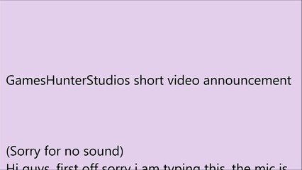 New series announcement!!